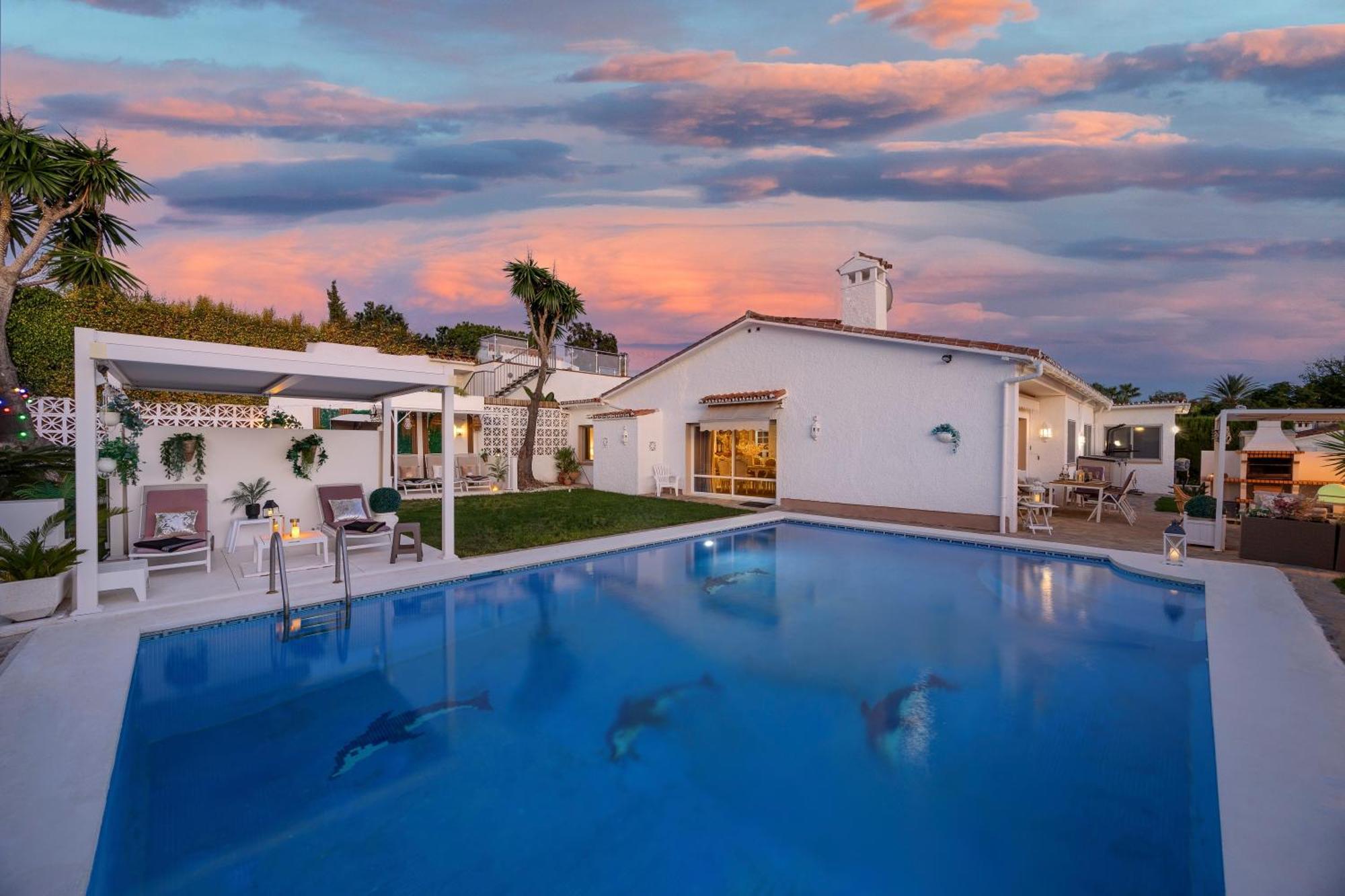 Villa Casacara Marbella Beachside Costabella -Spain Exterior foto
