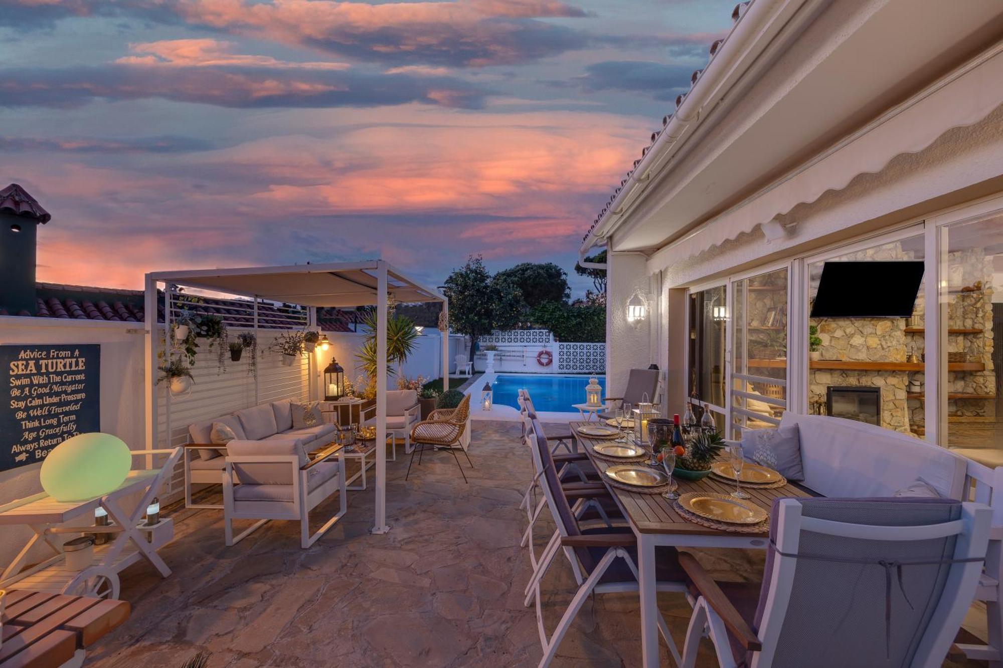 Villa Casacara Marbella Beachside Costabella -Spain Exterior foto