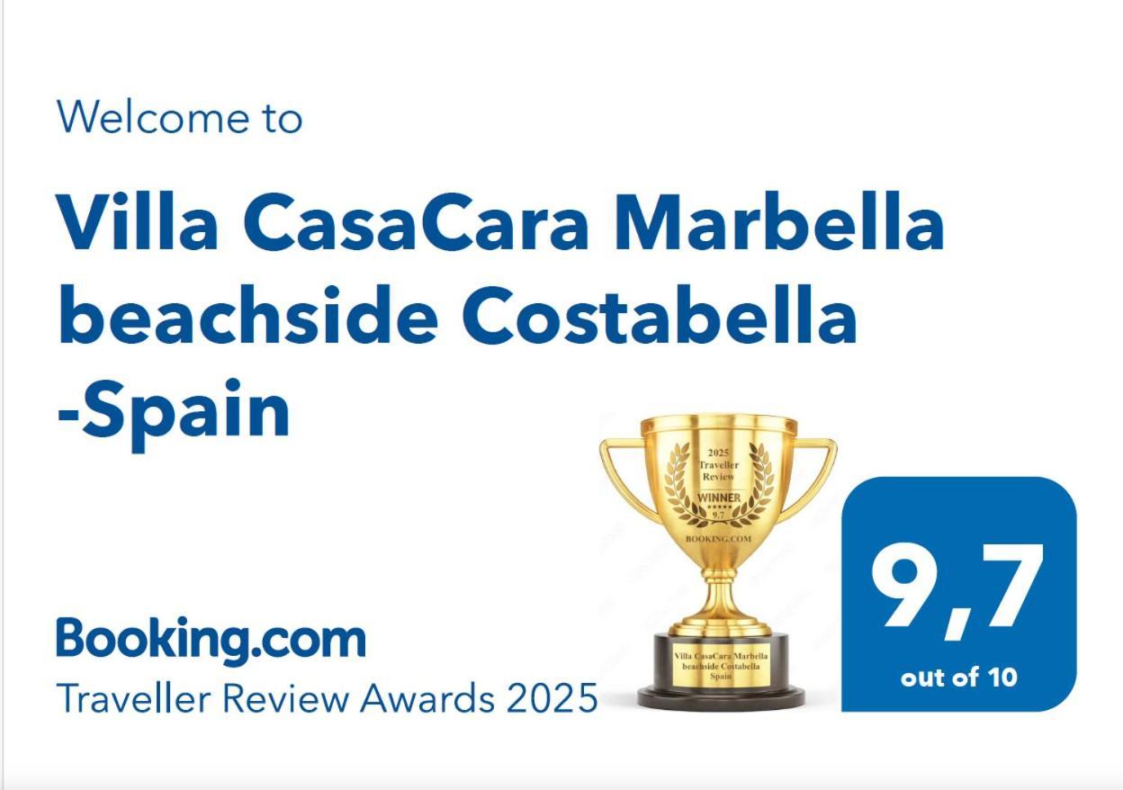 Villa Casacara Marbella Beachside Costabella -Spain Exterior foto